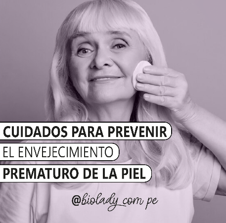 Cuidados para prevenir el envejecimiento prematuro